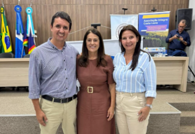 Imagem da notícia Cassilândia: Prefeito é escolhido como embaixador e vice-prefeita como interlocutora do IGR Costa Leste - Eixo Turismo